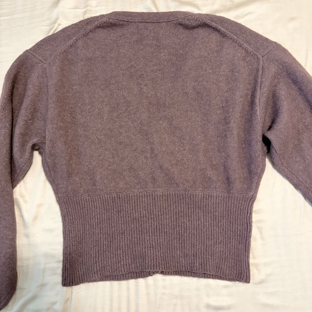 Aritzia Wilfred Camila Sweater in Smoked Eggplant NWT - Picture 11 of 12